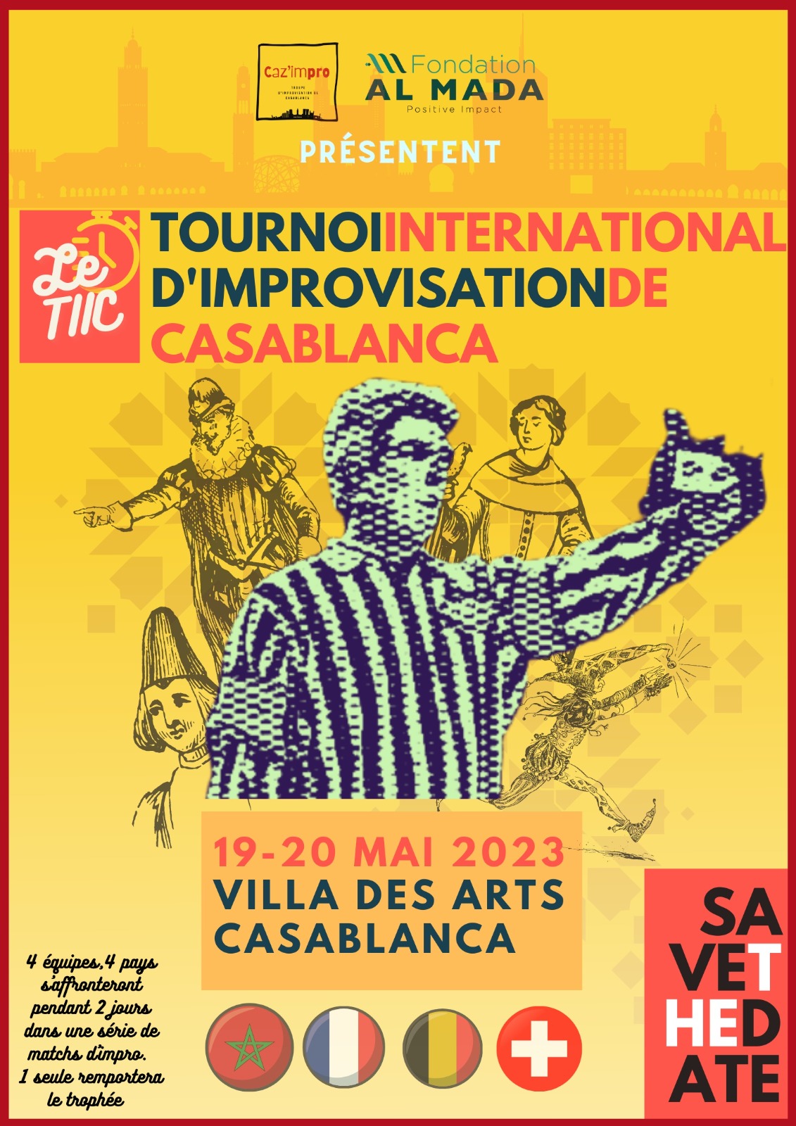 Casablanca : Tournoi international d'improvisation théâtrale